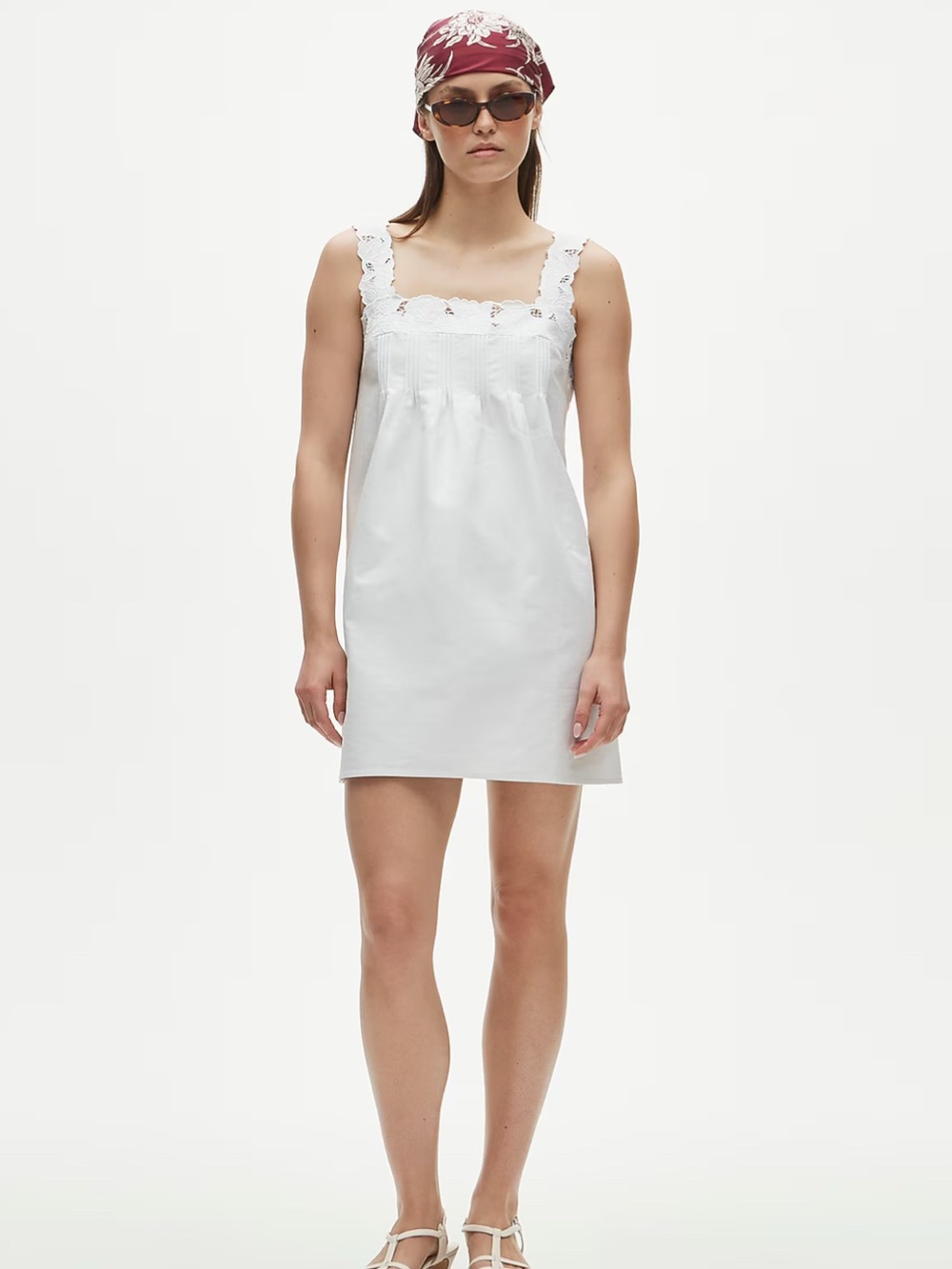 J. Crew Ondine mini dress in double cotton poplin
